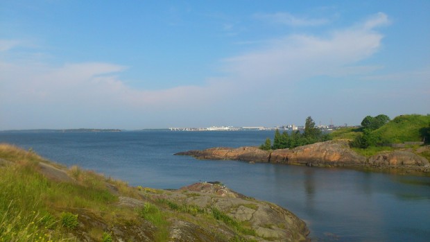Остров Суоменлинна в Хельсинки.